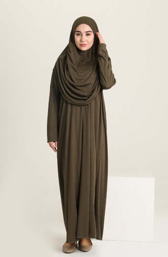 Khaki Gebetskleid 1973-06
