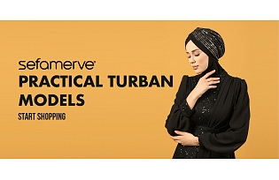 Sefamerve Ready-Made Turban Models