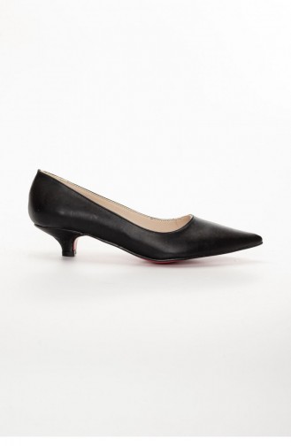 Black High-Heel Shoes 00000406-CLT