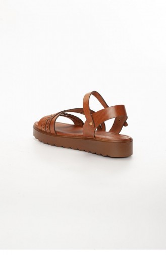 Tobacco Brown Summer Sandals 00000403-TB