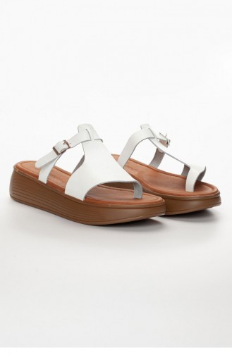 White Summer Sandals 00000440-BYZ