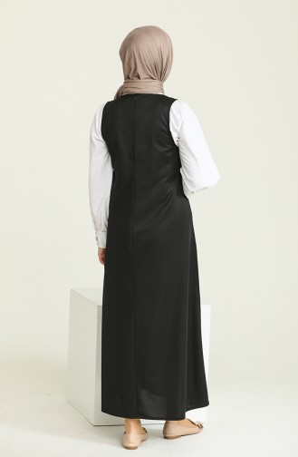 robe sans manche Noir 3075-05