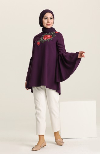 Purple Blouse 4472-01