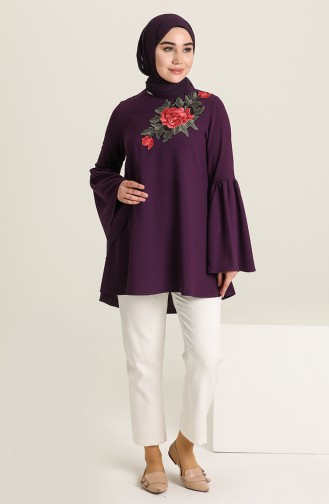 Purple Blouse 4472-01