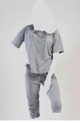 Pyjama Gris 1110210000.GRIMELANJ