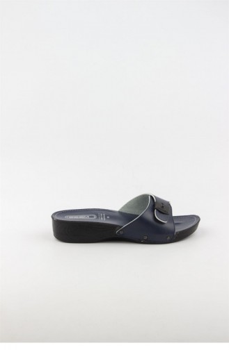 Navy Blue Summer slippers 3533.MM LACIVERT