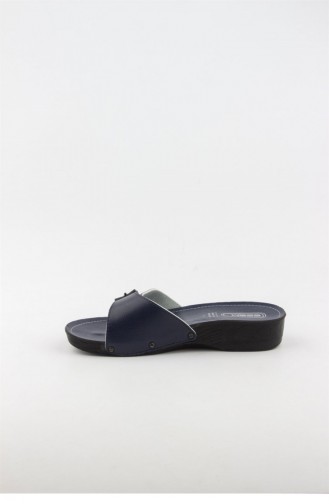 Navy Blue Summer slippers 3533.MM LACIVERT