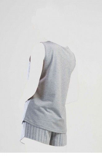 Kalın Askılı Şortlu Pijama Takım 1112741294 Grımelanj