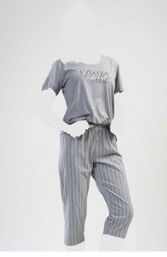 Grau Pyjama 1112691294.GRIMELANJ