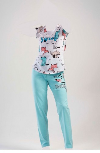 Mint green Pyjama 1110115830.MINT