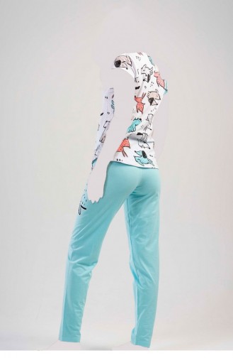 Mint Green Pajamas 1110115830.MINT