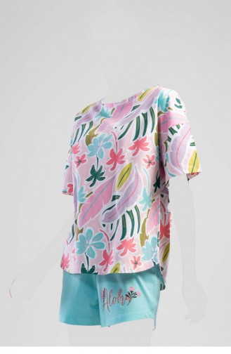Pyjama Vert Menthe Foncé 1102098303.KOYUMINT