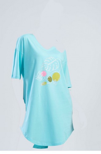 Dark Mint Green Pyjama 1102100000.KOYUMINT