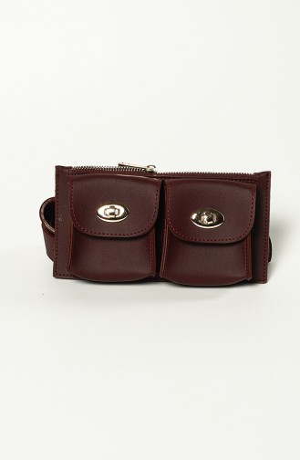 Claret Red Fanny Pack 1000-02