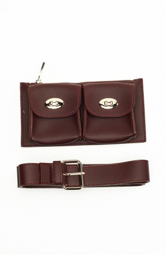 Claret Red Fanny Pack 1000-02