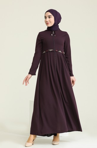 Abayas Plum 5025-03