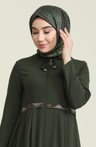 Khaki Abayas 5025-04