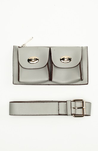 Gray Fanny Pack 1000-14