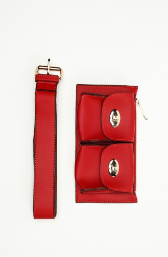 Sac Ceinture 1000-11 Rouge 1000-11