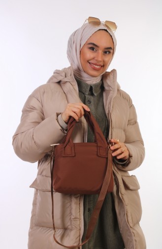 Brown Shoulder Bags 3065-02