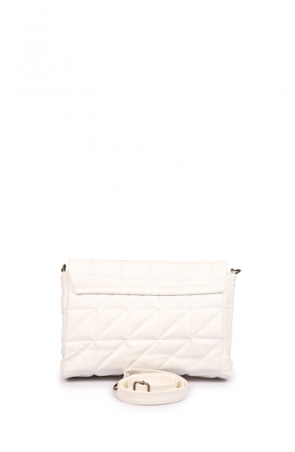 Weiß Schultertasche 84Z-11