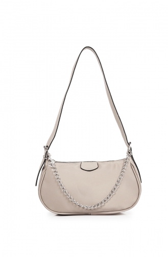 Beige Schultertasche 13Z-08