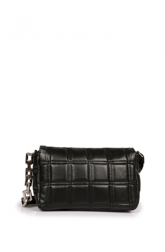 Stilgo Damen Umhängetasche TL268Z-01 Schwarz 268Z-01