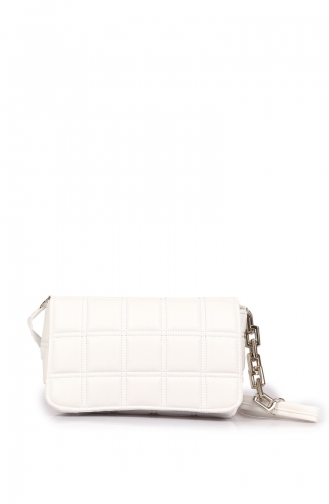 White Shoulder Bag 268Z-02