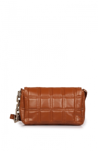 Tobacco Brown Shoulder Bag 268Z-03