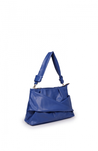 Saks-Blau Schultertasche 72Z-03