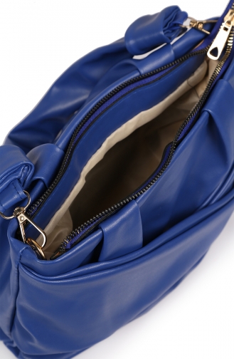 Saks-Blau Schultertasche 72Z-03