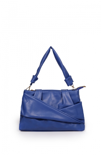 Saks-Blau Schultertasche 72Z-03