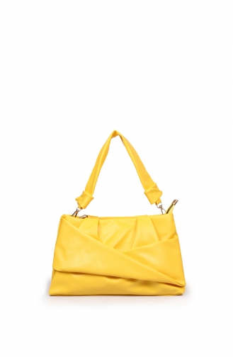 Sac D`épaule Jaune 72Z-06