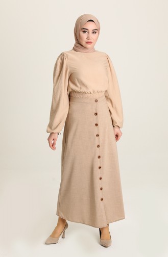 Camel Skirt 1464-02