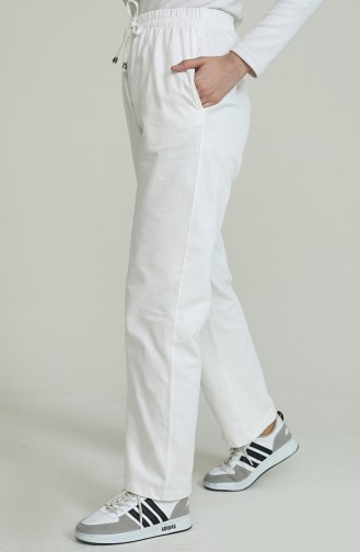 Pantalon Blanc 3603-11