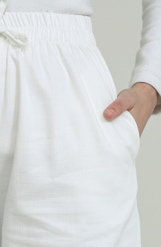 Pantalon Blanc 3603-11
