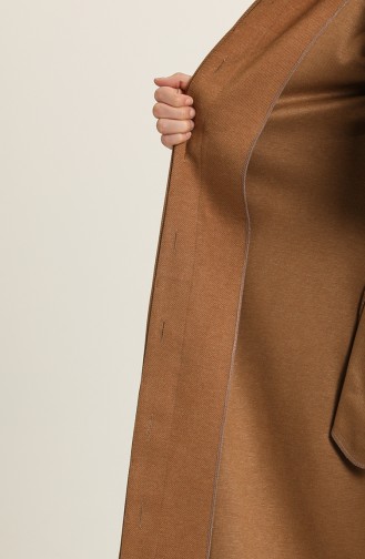 SUKRAN Hidden Button Cape 35800-05 Mustard 35800-05