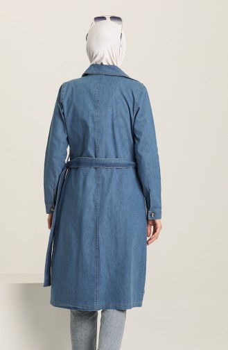 Jeansblau Cape 6120-02