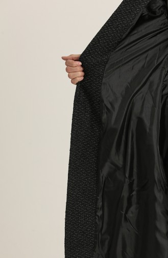 Coat with Pockets 0011-02 Black 0011-02
