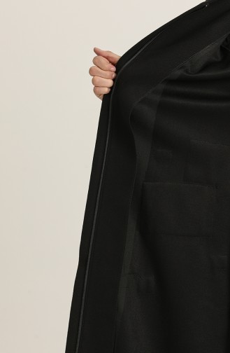 Cape mit Pailetten 35781-02 Schwarz 35781-02