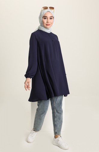 Navy Blue Tunics 1743-01