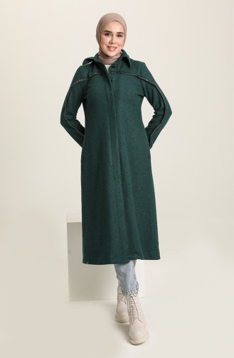 SUKRAN Hidden Button Cape 35800-02 Green 35800-02