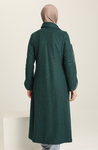 SUKRAN Hidden Button Cape 35800-02 Green 35800-02