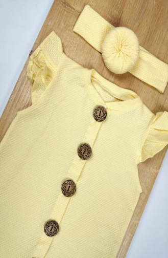 Yellow Baby Overalls 0012-02