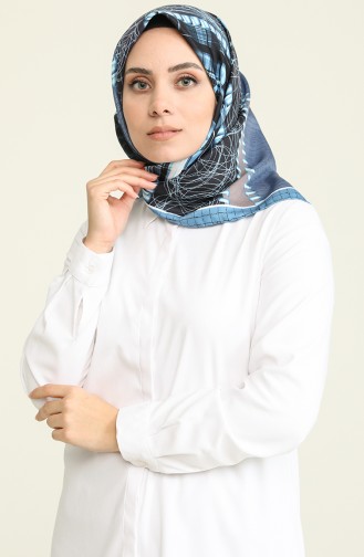 Navy Blue Scarf 10317V01