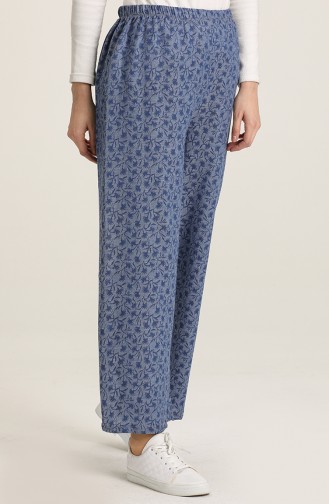 Pantalon Bleu 0257-01