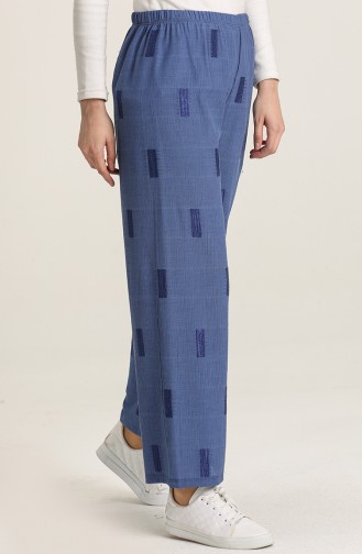 Pantalon Bleu clair 0257A-02