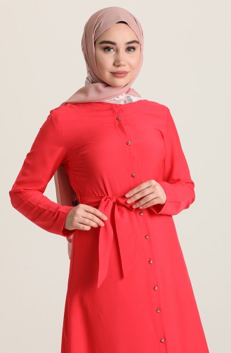 Zucker-Pink Hijab Kleider 60245-01
