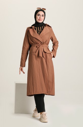 Ziegelrot Trench Coats Models 6908-05