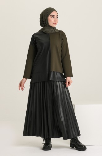 Khaki Bluse 10202210-05